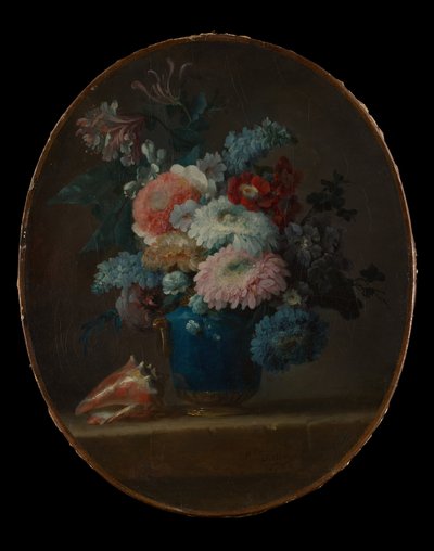 Virágváza és kagylóhéj, 1780. alkotó: Anne Vallayer Coster
