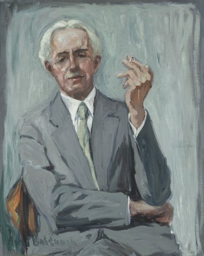 Charles Reiffel portréja, 1938 körüli (olaj, vászon) alkotó: Anni Baldaugh