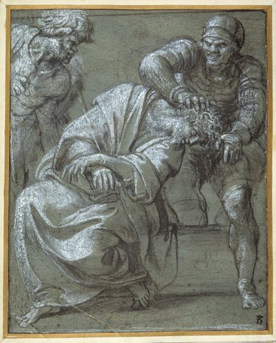 A tövissel megkoronázott Krisztus alkotó: Annibale Carracci