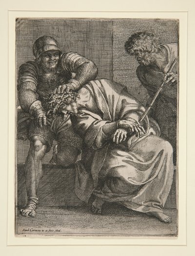 Töviskoronás Krisztus alkotó: Annibale Carracci