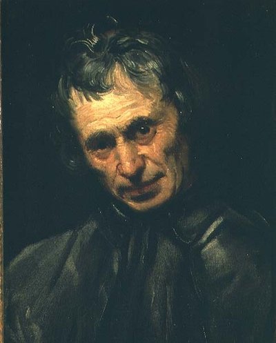 Egy öregember feje alkotó: Annibale Carracci