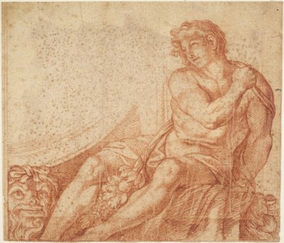 Ignudo aus der Galleria Farnese alkotó: Annibale Carracci