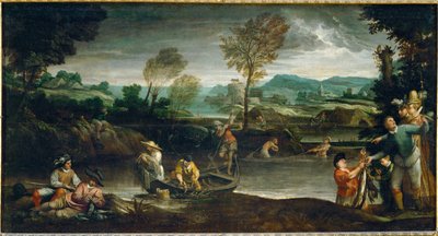 La peche - halászat, függő 40-08-05/41 ... alkotó: Annibale Carracci