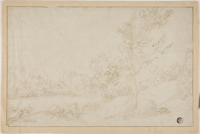 Táj folyó partján alkotó: Annibale Carracci