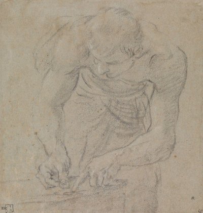 Érméket számoló ember alkotó: Annibale Carracci