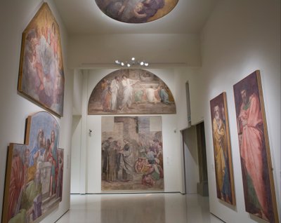 A Herrera-kápolna falfestményei alkotó: Annibale Carracci