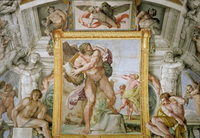 Polyphemus és Acis (freskó alkotó: Annibale Carracci