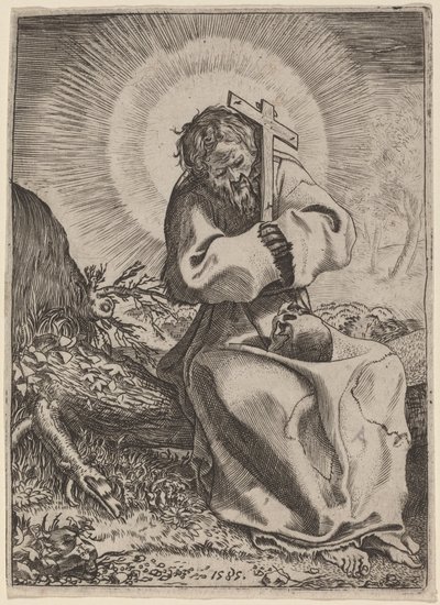 Assisi Szent Ferenc alkotó: Annibale Carracci