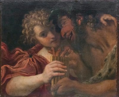 Szatír és pásztor alkotó: Annibale Carracci
