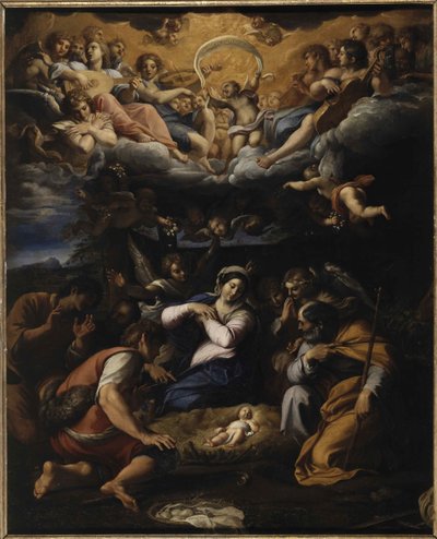A Pásztorok imádása, kb. 1597. alkotó: Annibale Carracci