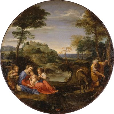 A Szent Család”, c1604. alkotó: Annibale Carracci