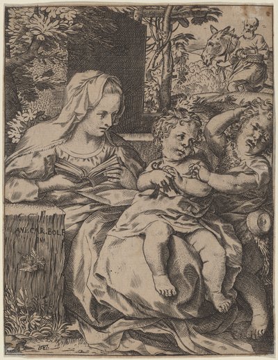A fecske Madonna alkotó: Annibale Carracci