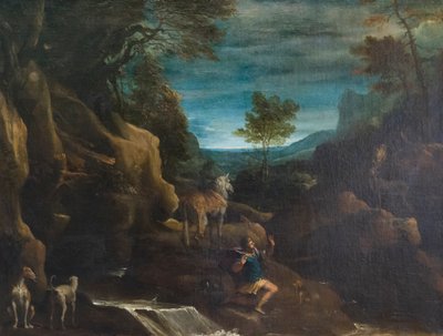 Szent Eustace látomása alkotó: Annibale Carracci