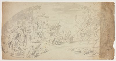 Bacchus és Ariadné diadala alkotó: Annibale Carracci