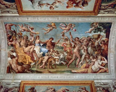 Bacchus és Ariadné diadala ... alkotó: Annibale Carracci