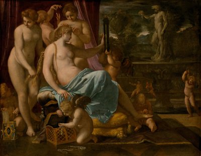 A kegyelmek által ékesített Vénusz alkotó: Annibale Carracci