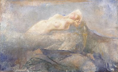 Montagna Mia, 1923 körül (olaj, vászon) alkotó: Annie Louisa Swynnerton