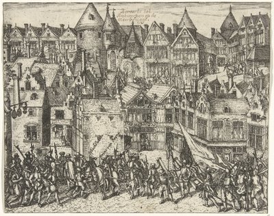 Kálvinista lázadás Antwerpenben, 1567 alkotó: Anonymous