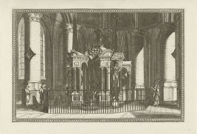 Orániai Vilmos sírja, 1623 alkotó: Anonymous