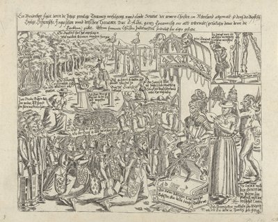 Alba hercegének trónja, 1569 (másolat) alkotó: Anonymous