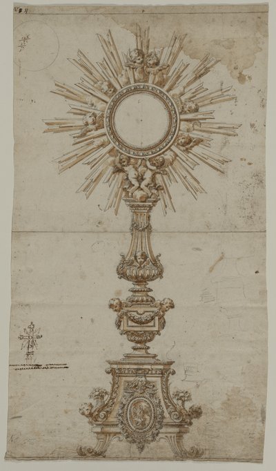 Tervezés Monstrance számára alkotó: Anonymous