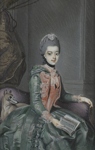 Frederika Sophia Wilhelmina (1751-1820), Poroszország hercegnője. Willem V. herceg felesége alkotó: Anonymous