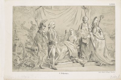 Willem Frederik George herceg, később II. Willem király születése 1792-ben alkotó: Anonymous