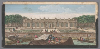 Kilátás a Nagy Trianonra a Versailles-i kertben alkotó: Anonymous