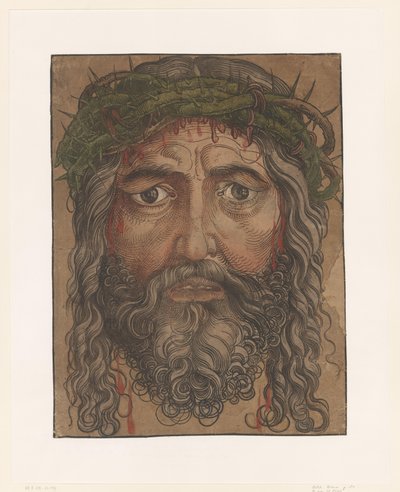 Krisztus arca töviskoronával alkotó: Anonymous