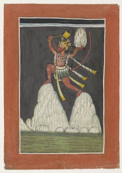 Hanuman hegycsúcsokon ugrik alkotó: Anonymous