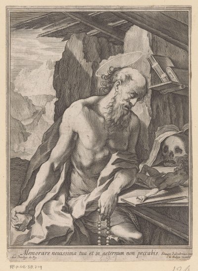 Szent Jeromos alkotó: Anonymous