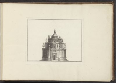 Augustus mauzóleuma Rómában Augusti mauzóleum (cím a tárgyon) Paloták és műemlékek Velencében, Livornóban, Nápolyban és Rómában (sorozat címe) alkotó: Anonymous