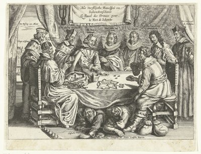 The Game for Schenckenschans, 1635-1636 The Vorstelijcke Ravelspel om Schenckenschants / Le Ravel des Princes pour le Fort de Schentks (cím a tárgyon) alkotó: Anonymous