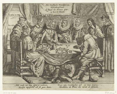 A Schenckenschans körüli játék, 1635-1636 A Vorstelijcke Ravelspel om Schenckenschants / Le Ravel des Princes pour le Fort de Schentks (cím a tárgyon) alkotó: Anonymous
