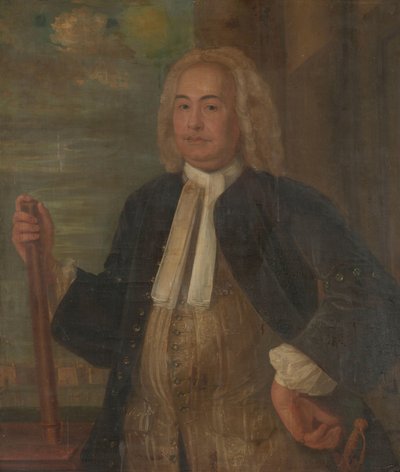 Johannes Thedens (1741-1743) Johannes Thedens, a Holland Kelet-Indiai Társaság főkormányzójának portréja alkotó: Anonymous