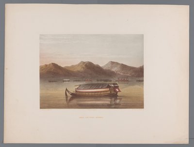 Jonk van een japán hercegek Egy japán herceg szemét (cím a tárgyon) Emléktárgy a japán természeti kilátásokról, de Lijnden gróf szövegével (a sorozat címe a tárgyon) alkotó: Anonymous