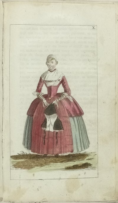Divat és Ízlés kabinet 1791, pl. x alkotó: Anonymous