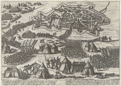 Cambrait ostromolta és elfoglalta Fuentes, 1595 alkotó: Anonymous