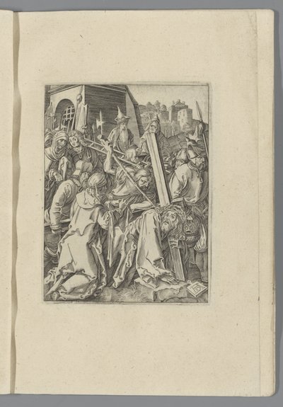 Utazó De kleine Passie (sorozat címe) Krisztus szenvedése, a nürnbergi Albert Durer képmása (sorozat címe) alkotó: Anonymous