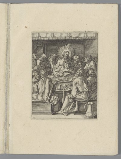 Legújabb avondmaal The Little Pass (sorozat címe) Passio Christi Ab Alberto Durer Nürnbergi figura (sorozat címe) alkotó: Anonymous