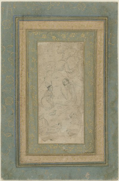 Laila és Majnun a vadonban alkotó: Anonymous
