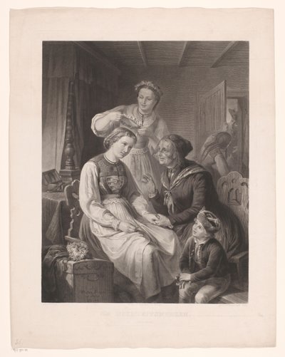 Le Suprême Bon Ton, 1800-1815, 21. sz.: Az elegáns a kovácsműhelyében alkotó: Anonymous