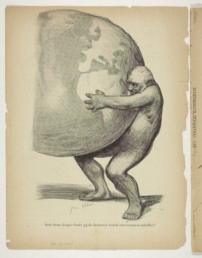 A meztelen Paul Kruger tartja a világot alkotó: Anonymous