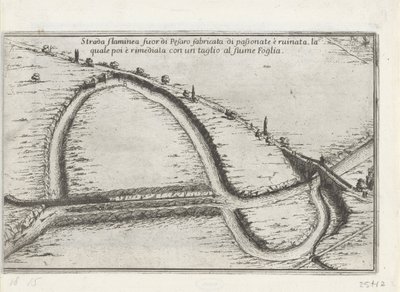 Omleggen van een bocht van een rivier A folyók hajózhatóvá tételének művészete, különféle módokon, más új találmányokkal és különféle egyéb titkokkal (sorozat címe) alkotó: Anonymous