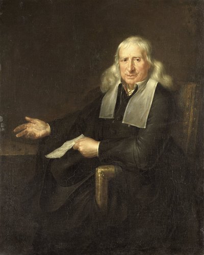 Idősebb Jan van Lennep (1634-1711) portréja. Amszterdam kereskedő selyem-, arany- és ezüstszövettel és műgyűjtővel alkotó: Anonymous