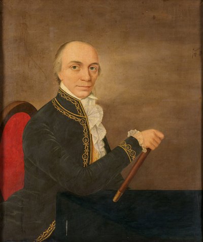 Johannes Siberg, Holland Kelet-India főkormányzójának portréja alkotó: Anonymous