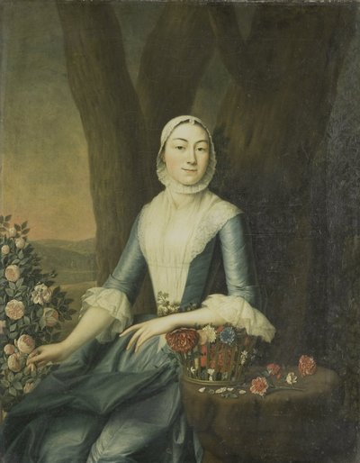 Magdalena van Citters, Adriaen Isaac Hurgronje feleségének portréja alkotó: Anonymous