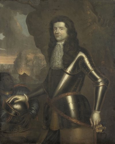 Egy admirális portréja, valószínűleg Willem van Ewijck alkotó: Anonymous