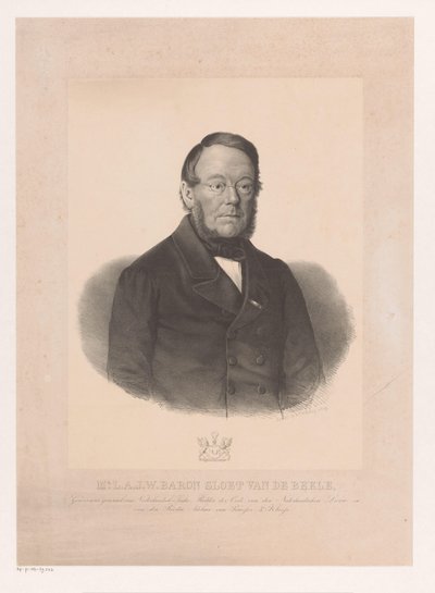 Ludolph Anne Jan Wilt Sloet van de Beele portréja alkotó: Anonymous
