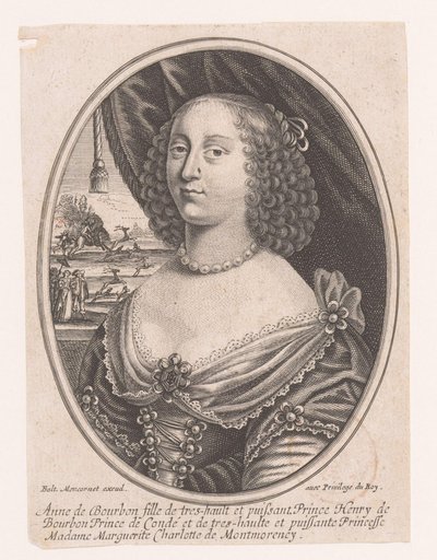 Anna Genoveva Bourbon-Condé portréja alkotó: Anonymous